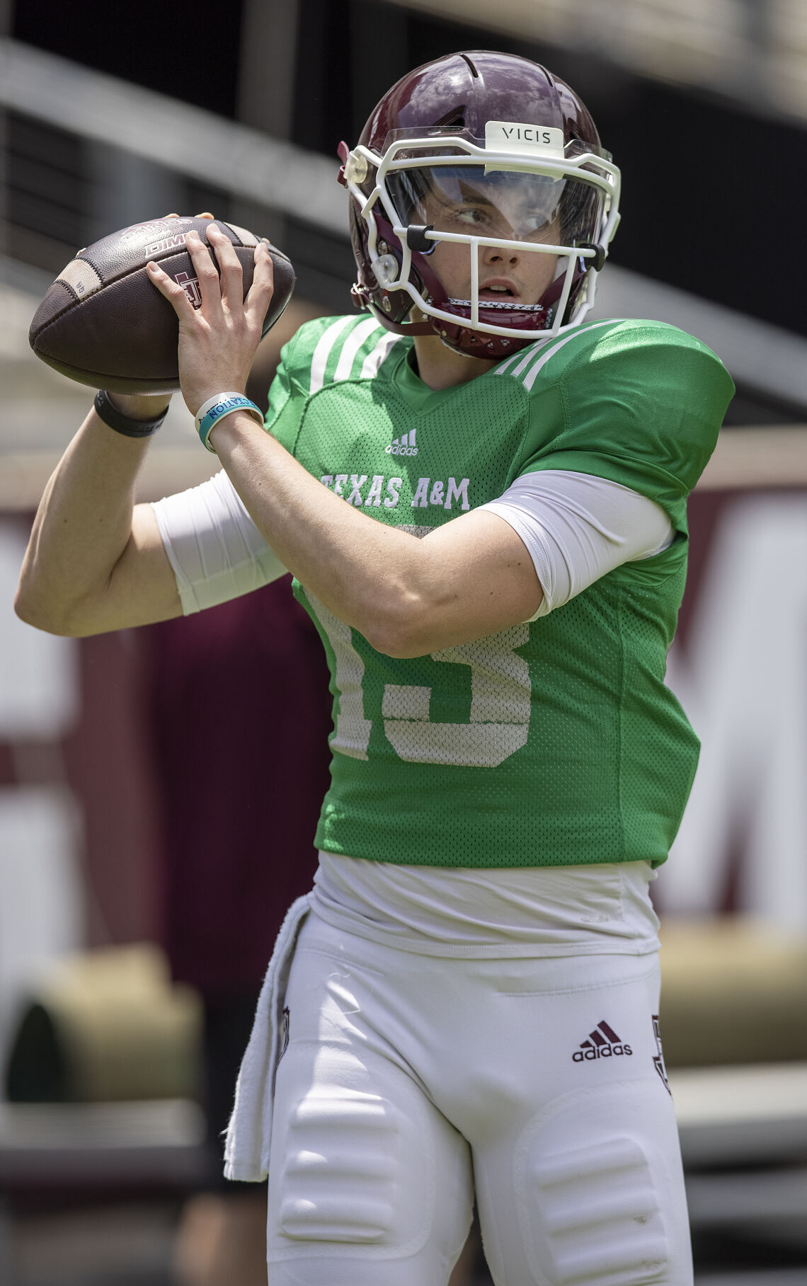 Spring football practice
